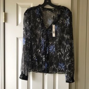 Sheer Elie Tahari top S